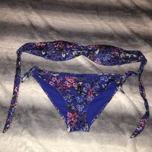 H & M Medium Floral Bikini